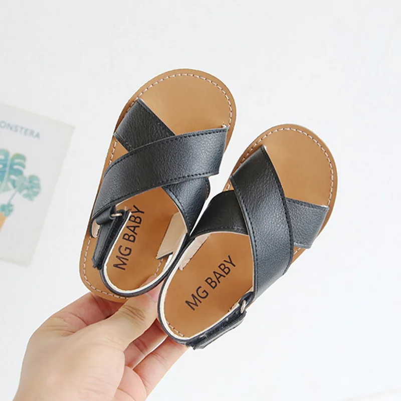 children's sandals near me 2022 Boys Sandals 2022 Summer New Leather Waterproof Children's Beach Shoes Baby Sandals Girls Beach Shoes 1-3-7 Years Old kids children's sandals Children's Shoes