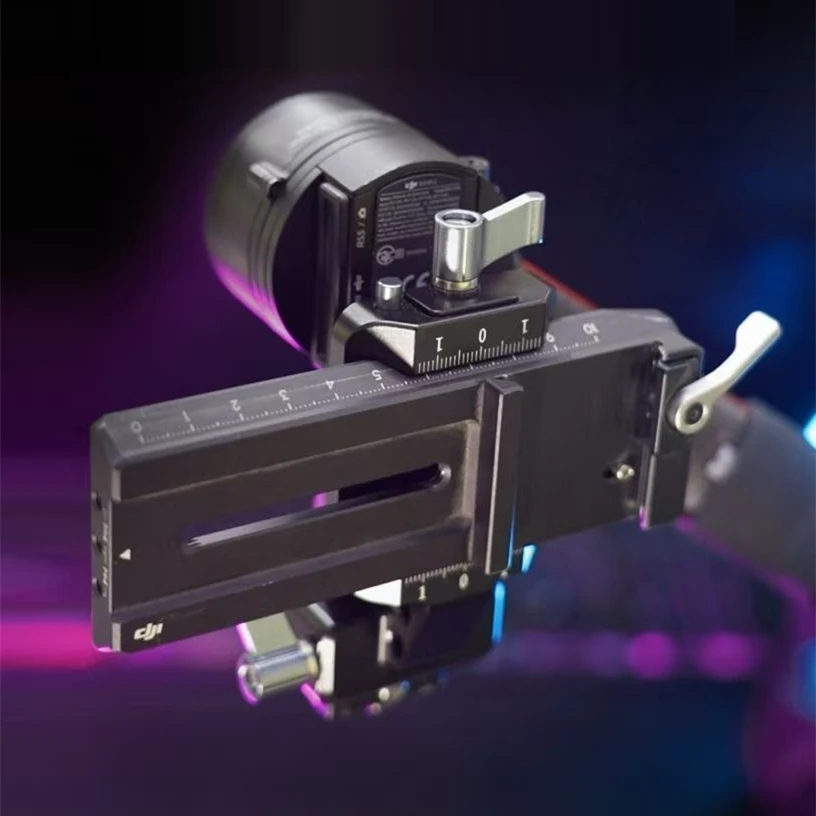 Support vertical pour caméra en alliage d'aluminium - Montage vertical pour gimbal