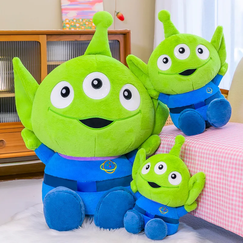 

Disney Alien Plush Toy Movie Anime Toy Story Aliens Plushie Stuffed Pillow Dolls Cute Three-eyed Monster Christmas Birthday Gift