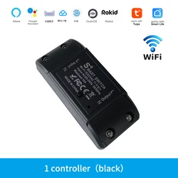 Smart Home Wireless Remote Switch for LED Light Control - Compatible with Voice Assistants