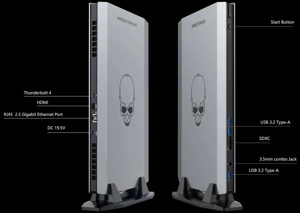 【美品】MINISFORUM NUCXI7 i7-11800H RTX3070 Amazon.com: MINISFORUM NUCXI7 Mini PC Intel 11th Gen Core i7