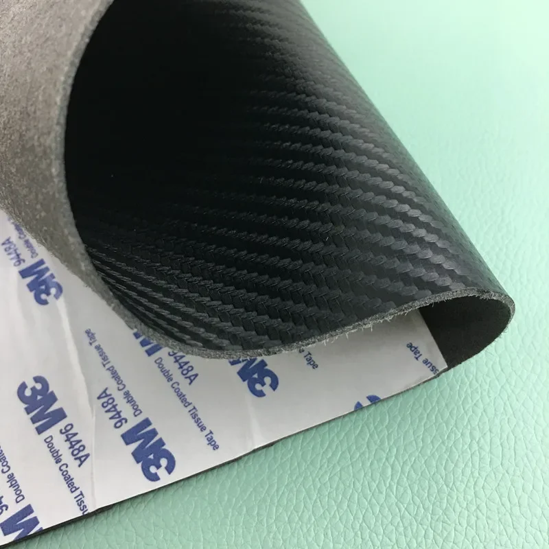 Carbon Fiber Ultra-superfiber Wear-resistant Car Interior Threshold Strip Pedal Special Back Adhesive Self-adhesive Artificial L
