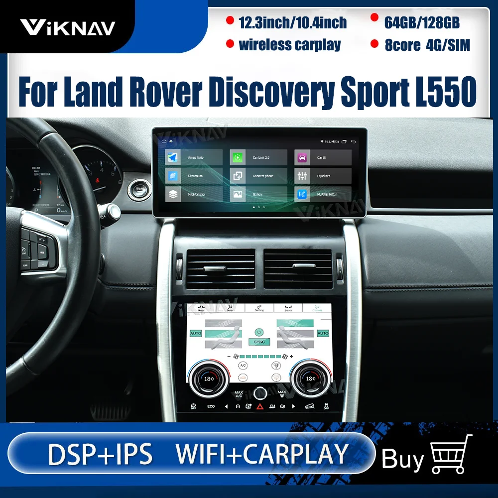 Frontluftgitter Für Land Rover Discovery Sport L550 2015-2019 | AC Lüftungsgitter Rechts