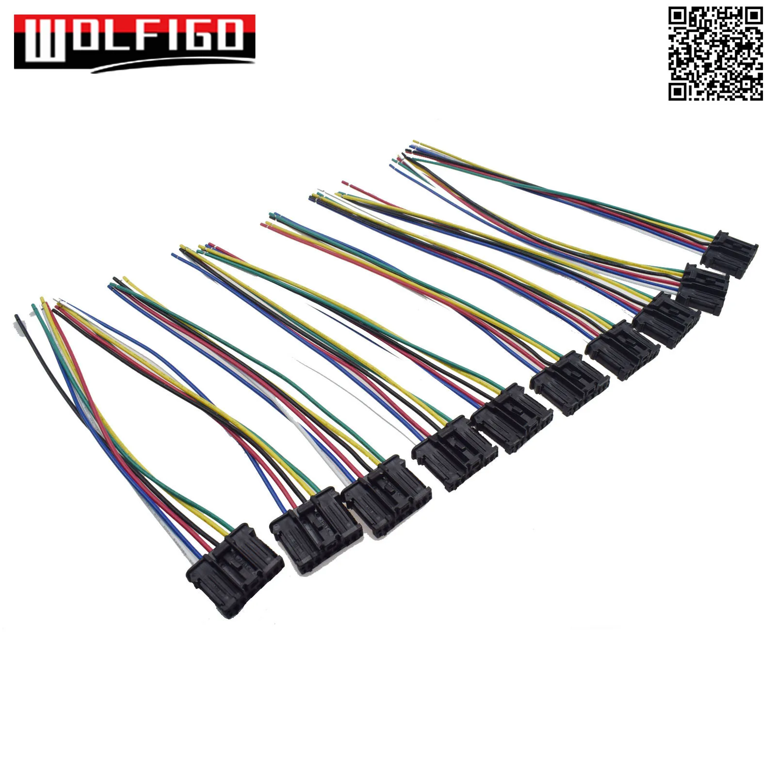 Connectique feux arrières Connecteur pour Peugeot 207 307 Citroen C3  1606248780 - Cdiscount Auto