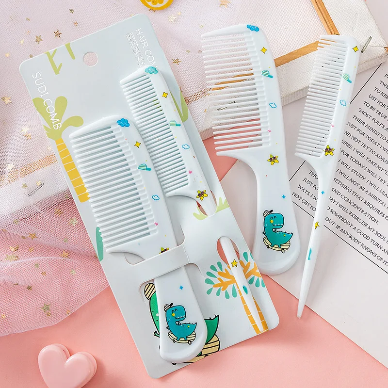 Hair comb 2Pcs cartoon animal baby children's hair comb set