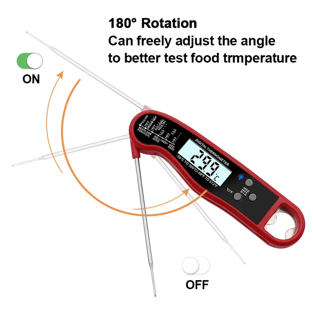 Digitális Konyhai Hőmérő Sütő Sörhús Főzési Szonda Bbq Elektronikus Főzés Szerszámok - Image 6
