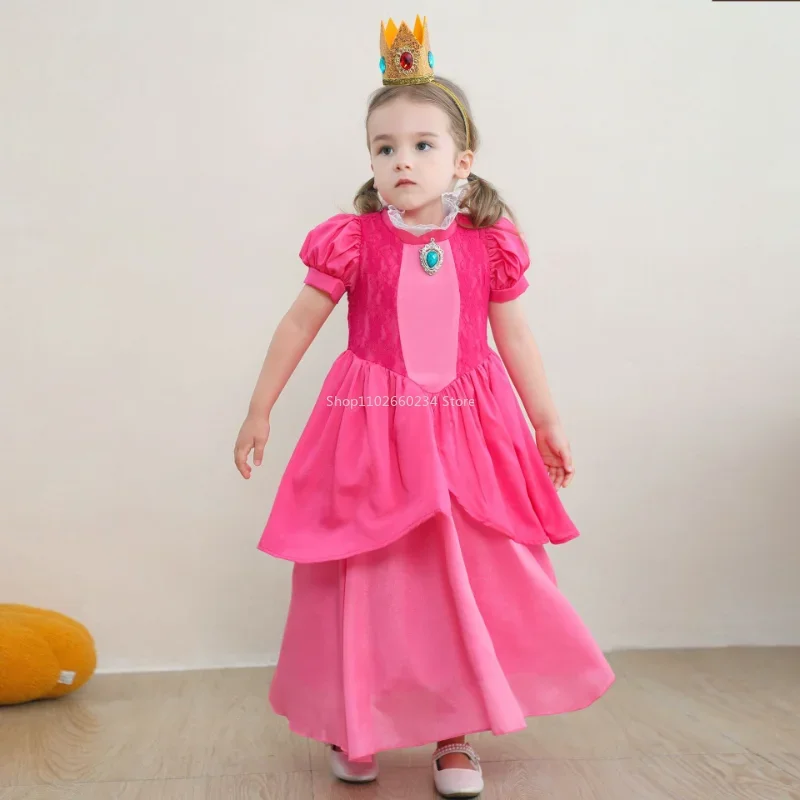 Vestito Principessa Bambina Halloween Vestiti Di Carnevale Bimba