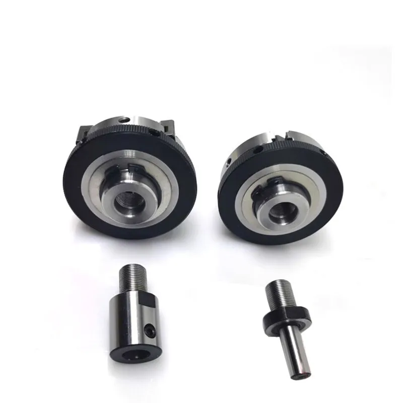 Sanou 선반 척 3/4 턱 셀프 센터링 K01-50 K01-63 K02-50 K02-63 M14 * 1 스레드, 미니 DIY 목재 선반용 커넥팅 로드 포함