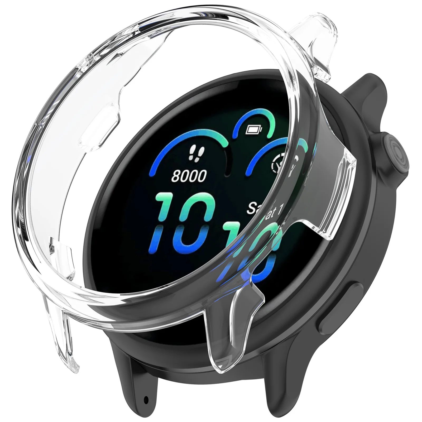 Premium Shockproof Protective Hard Case for Smartwatch - Durable Bumper Shell Cover