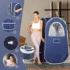 Portable Steam Sauna Full Body Personal Home Spa Foldable Saunas Tent with 4L & 1500W Steam Generator 6