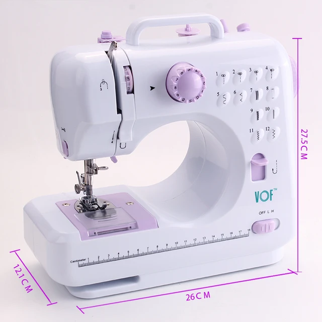 NEX MINI MULTIFUNCIONAL PROFESSIONAL SEW MACHINE PINK FHSM-505