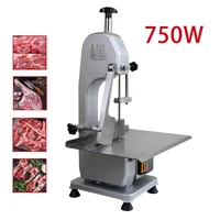 Electric Meat and Bone Saw Machine Desktop Commercial  Frozen Meat Bone Cutting Machine For Cut Bone/Trotter/Ribs/Fish/Meat/Beef 1