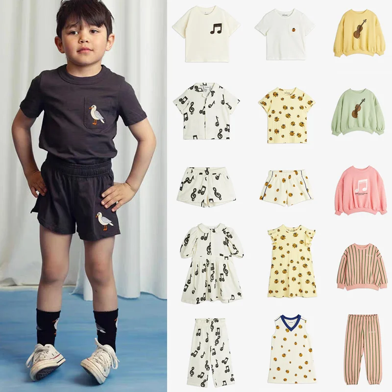 Kids Sweatshirt Set For Girls Spring Summer