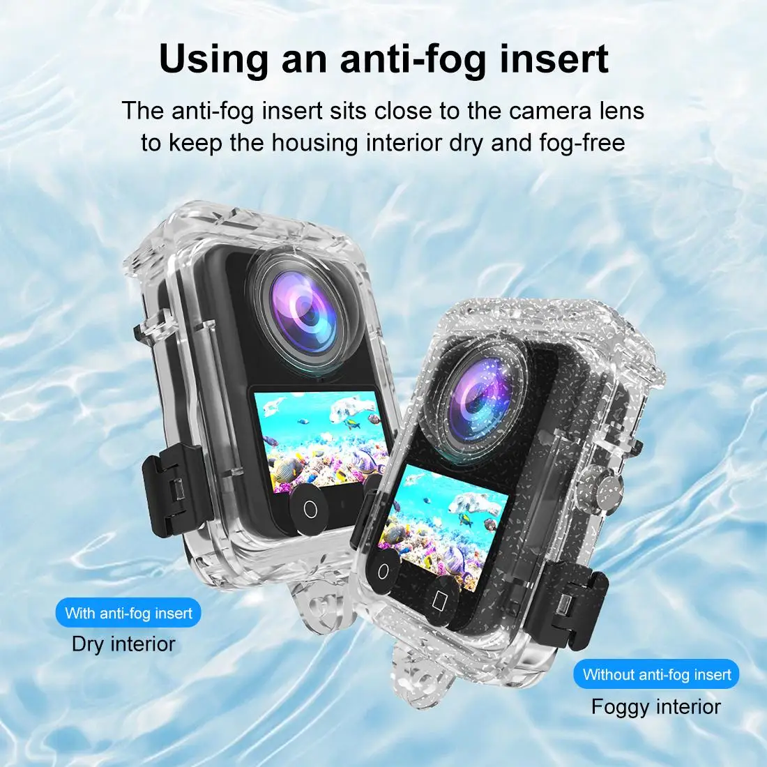 PULUZ For DJI Osmo 360 40m Depth Waterproof Camera Case Diving Housing Underwater Cover