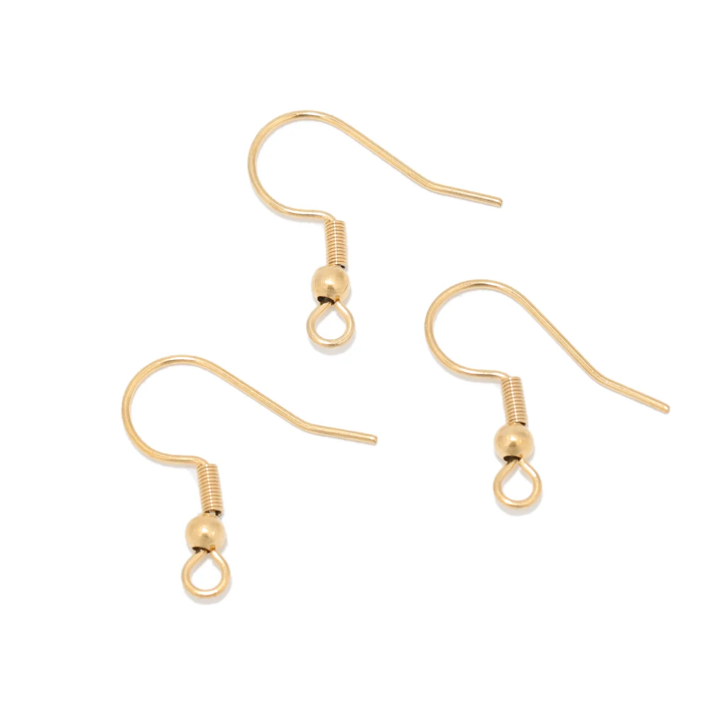 50 Stück Edelstahl-Ohrhaken, Roségold, Ohrringe, Haken, Schmuck, Ohrring-Verschlüsse, Haken, Beschläge, Herstellung von Zubehör – Detail 9