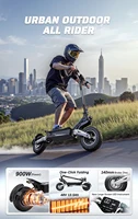 Trottinettes électriques pliables OOTD T10 -13.5AH, directement de l'usine, batterie 48V 13.5AH, moteur 900W, vitesse maximale 50 km/h, trottinette électrique pour adultes 2