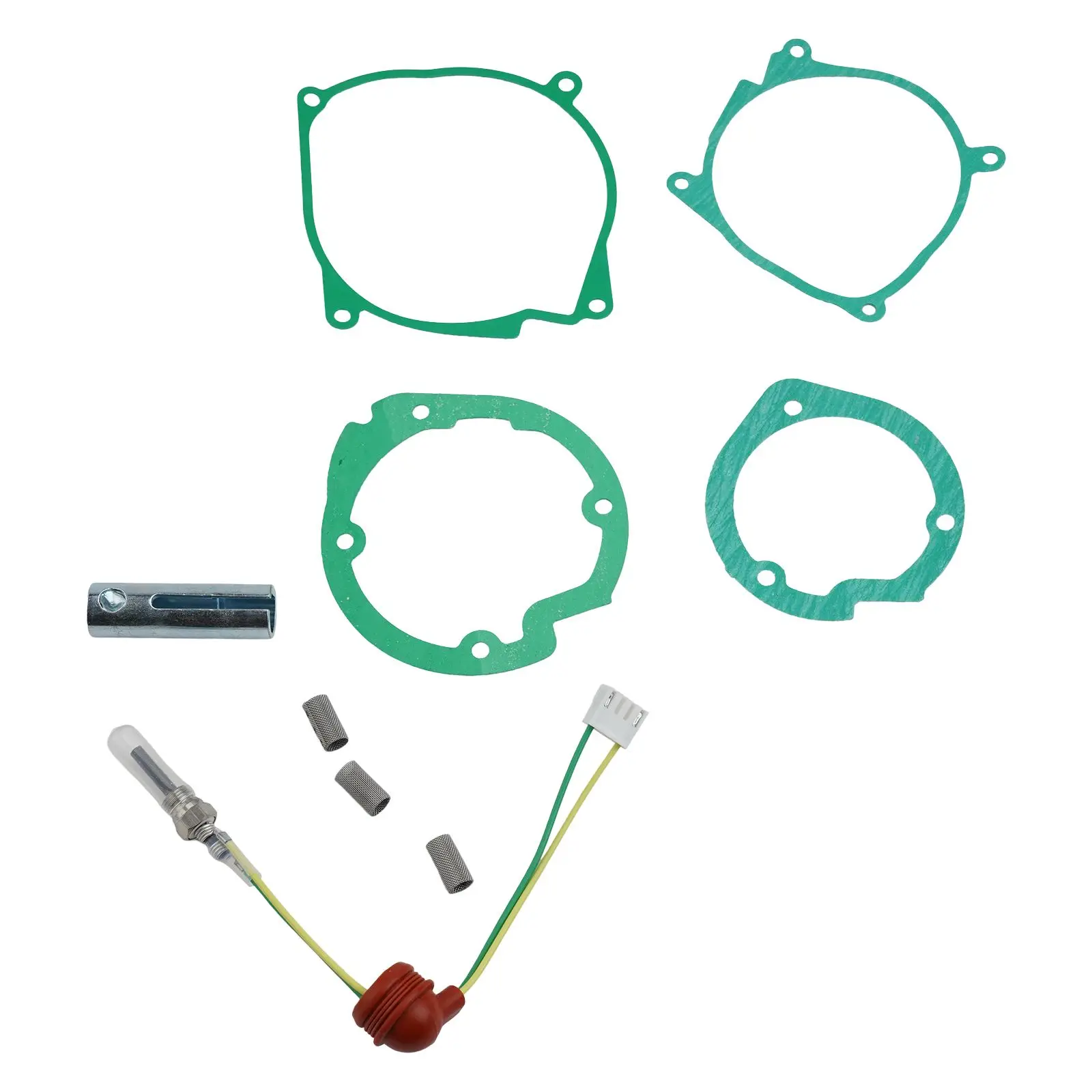 9pcs Parking Heater Glow Diesel Auxiliary Heater Compatible 12V-2KW/5kW/8kW Car Air Diesel Gasket Glow -Plug Kit