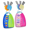 Funny Baby Toy Musical Car Key Vocal Smart Remote Car Voices Pretend Play Educational Toys For Children Baby Music Toys 1