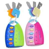 Funny Baby Toy Musical Car Key Vocal Smart Remote Car Voices Pretend Play Educational Toys For Children Baby Music Toys 1