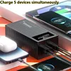 200000mAh Power Bank 66W PD QC 3.0 Charger Powerbank Large Battery Capacity Power Station Fast Charging For iPhone Xiaomi HUAWEI 5