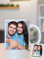 1pc Custom Photo Mug Personalized Coffee Mug with Photo Unique Gift for Anniversary Valentine's Housewarming Mother's Day