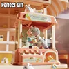 Children Mini Claw Arcade Crane Toys Coin Operated Play Game Prizes Gashapon Candy Plush Doll Vending Machine Kids Birthday Gift 1
