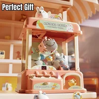 Children Mini Claw Arcade Crane Toys Coin Operated Play Game Prizes Gashapon Candy Plush Doll Vending Machine Kids Birthday Gift 1