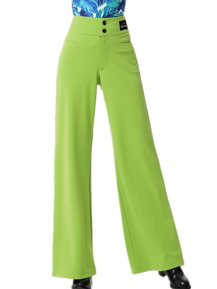 Women Ballroom Festival Pants Party Dance Costume