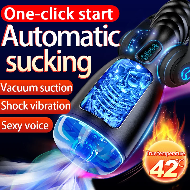 Hot Selling Electric Male Masturbator Vibration Penis Pump Enlargement Enhancer Masturbator Massager Ring For Man Adult Sex Toy