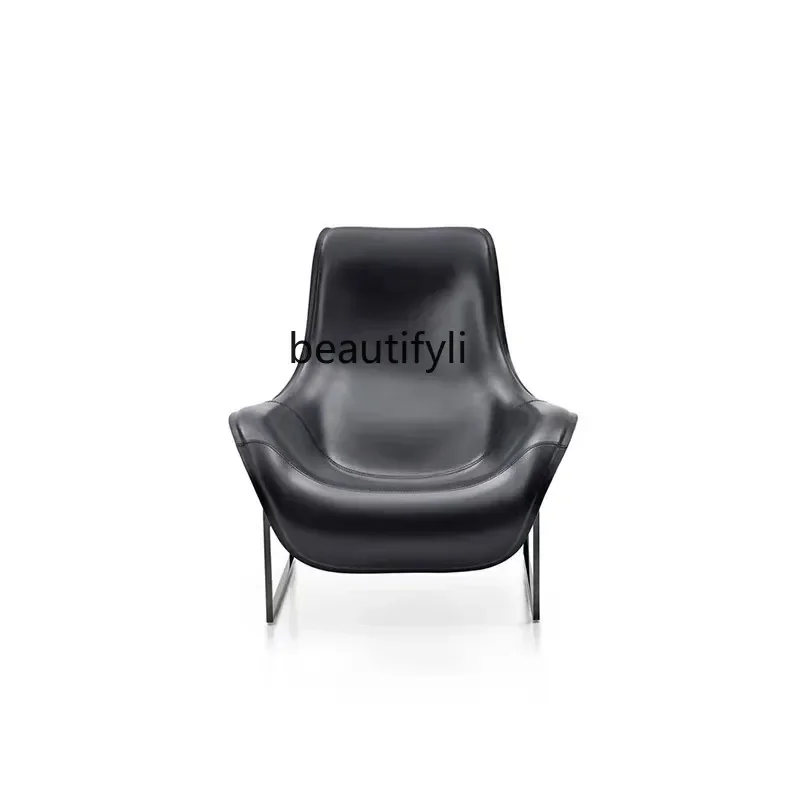 

Nordic Light Luxury Art Creative FRP Peaked Chair Trendy Leisure Recliner Villa Reception Chair designer chair