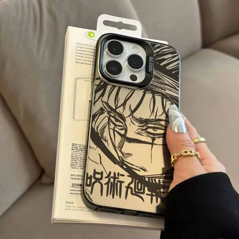 Jujutsu Kaisen Anime Matte Phone Case - Stylish and Durable Design