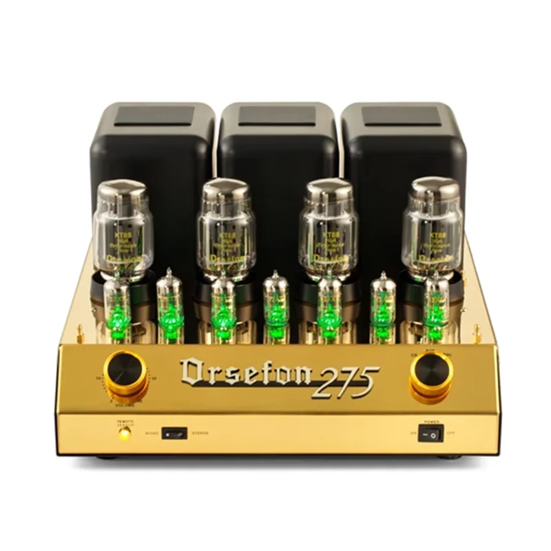 GL005 Flagship Version 11 Clone Mcintosh MC275 KT88*4 Tube Power Amplifier XLR/RCA Input Class
