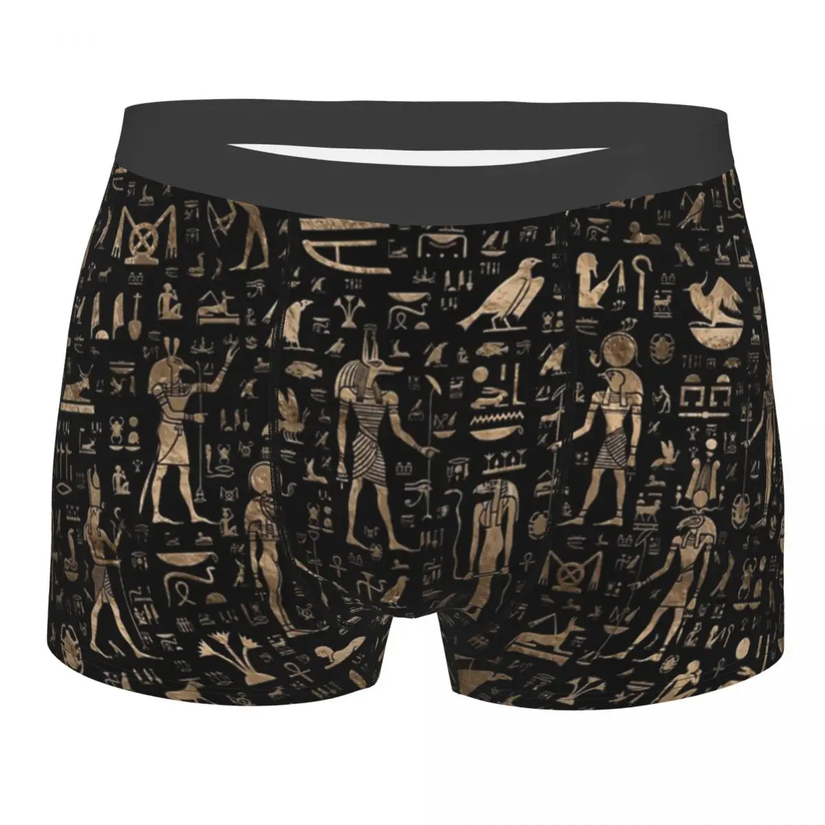 Boxer Shorts Panties Briefs Men Ancient Egyptian Gods And Hieroglyphs