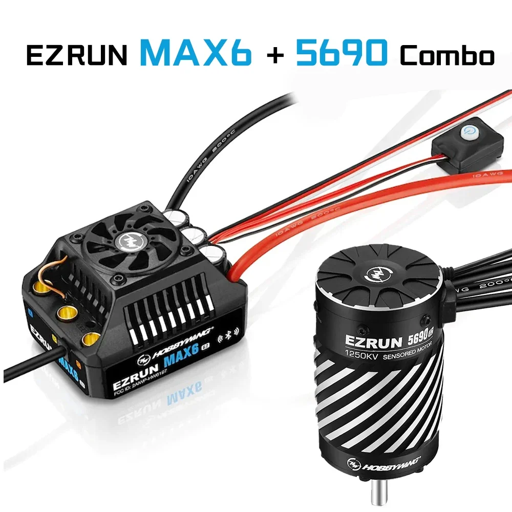 hobbyWing ４点セット Hobbywing Xerun 3656 4-Pole Sensored Brushless Motor (4000kV