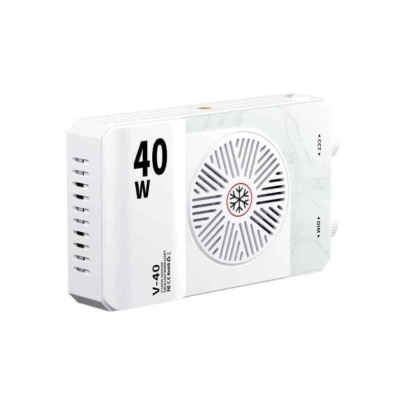 40W LED 패널 비디오 조명 휴대용 필 라이트 2800K-9000K 카메라 조명 4400mAh 충전식 브이로그 및 사진 촬영 조명