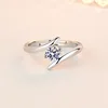 925 Sterling Silver Generous Zircon Luxury High Quality Ring 3
