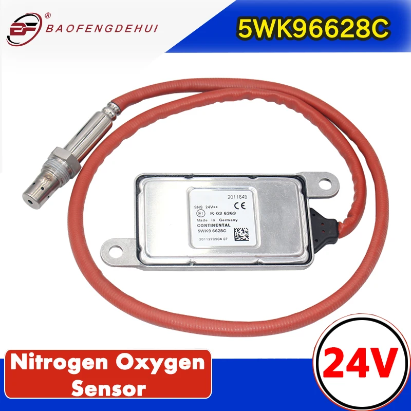 

5WK96628C Nox Sensor for Daf Truck Car 24V 890mm Nitrogen Oxide Sensor 2011649 1836060 1793379 Nox Sensor