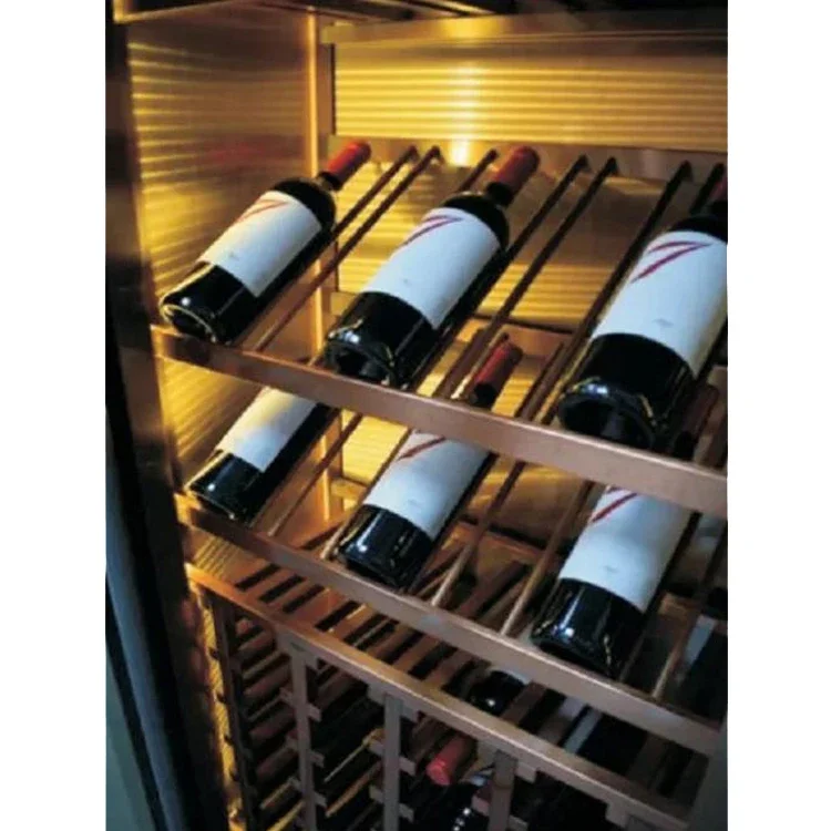 Stainless steel 5-22 Celsius degree wine refrigerator