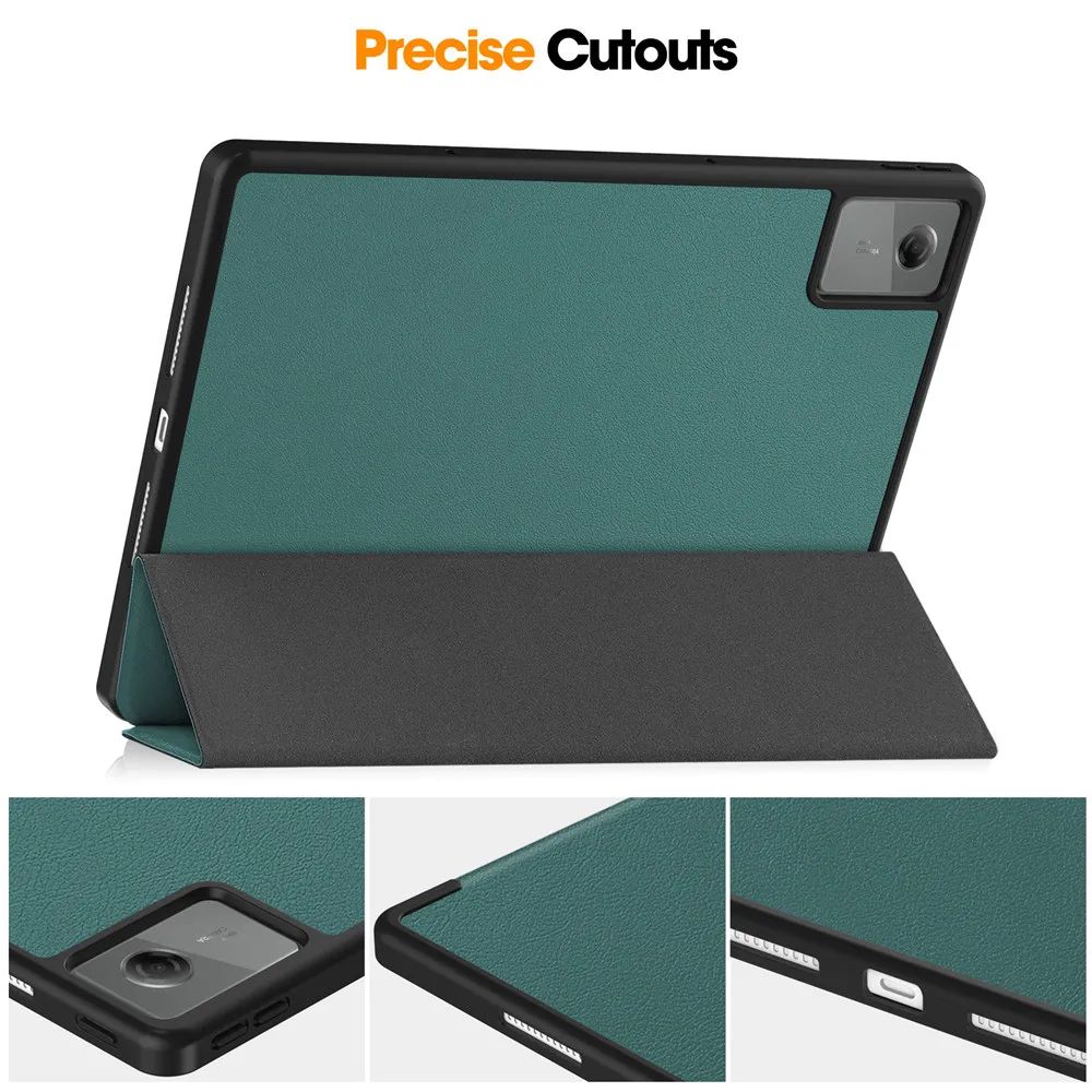 Premium Tablet Case with Pencil Holder and PU Stand