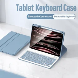 iPad 11 Keyboard Case with Pencil Holder - Detachable Wireless Keyboard & Charging Support - Italian keyboard (As picture1)