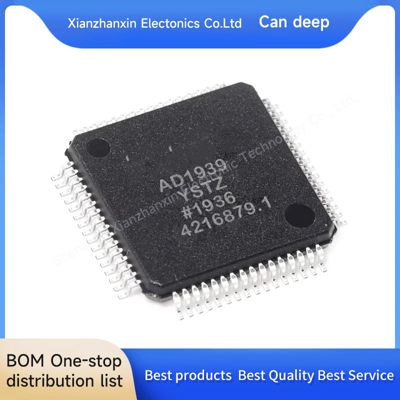 

1 шт./лот AD1939YSTZRL AD1939YSTZ AD1939 LQFP-64 Codec chips в наличии