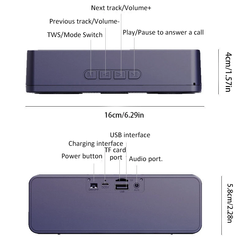 S18 Wireless Bluetooth Speaker 6