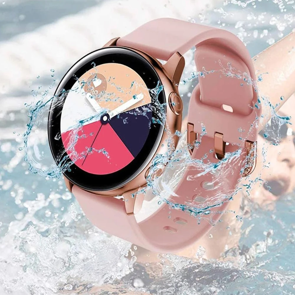 Silicone Wristband Bracelet - 20mm Watch Band Accessory