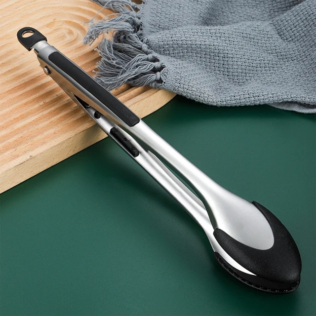 Szilikon Bbq Grilling Fogó Saláta Kenyér Tálaló Nem Tapadó Konyhai Kiegészítők Grillezés Főző Fogók Barbecue Klipek - Image 6