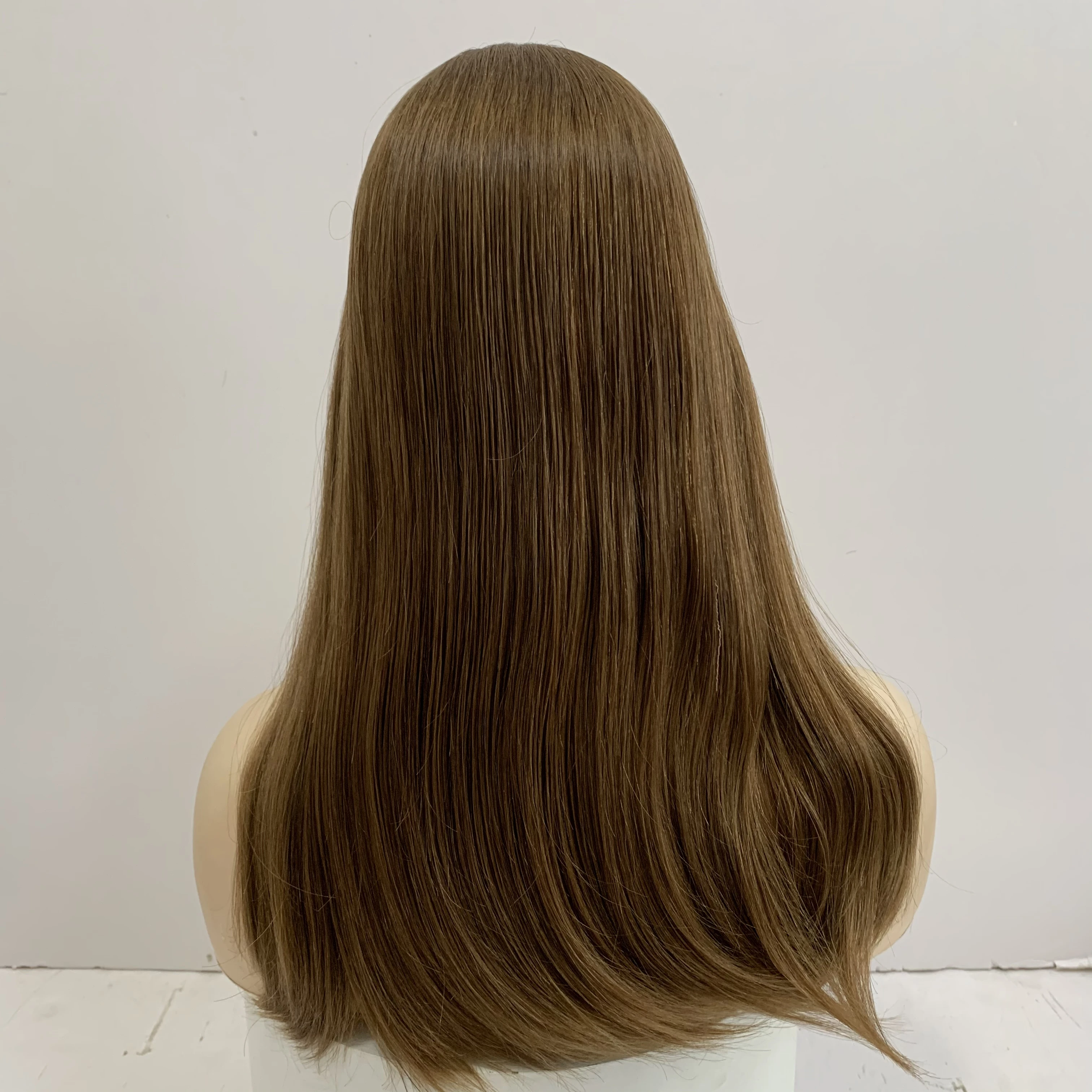 Le Beauty Unprocessed Virgin Natural Russian Hair Silk Base Jewish Wig Kosher Human Hair Wigs On Sale