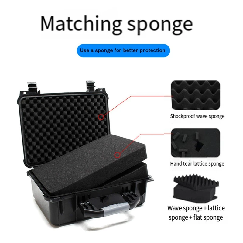 

Пена для ящика инструментов, нарезанная пена высокой плотности, 410x250x80 мм