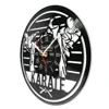 Personalized Karateka Vinyl Record Wall Clock For Boys Room Fighting Sports Japanese Martial Arts Home Decor Custom Karate Clock 3