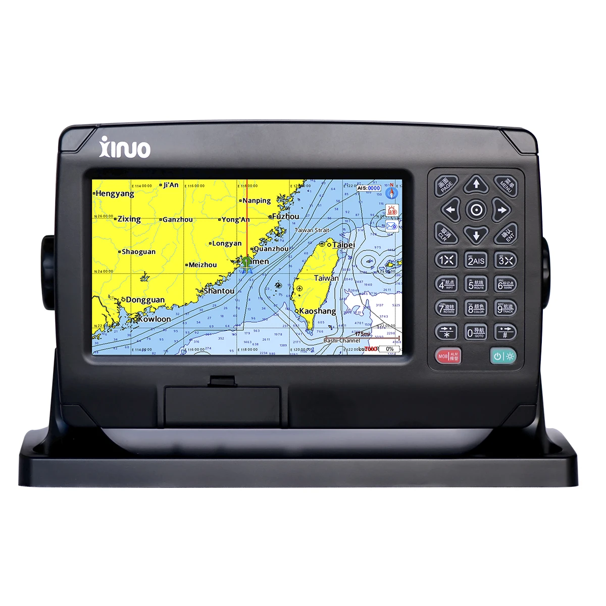 

Xinuo XF-607 6-inch Marine GNSS Chart Plotter/XF-608 7-inch GNSS Navigator/ XF-808 8inch Marine GPS Chartplotter