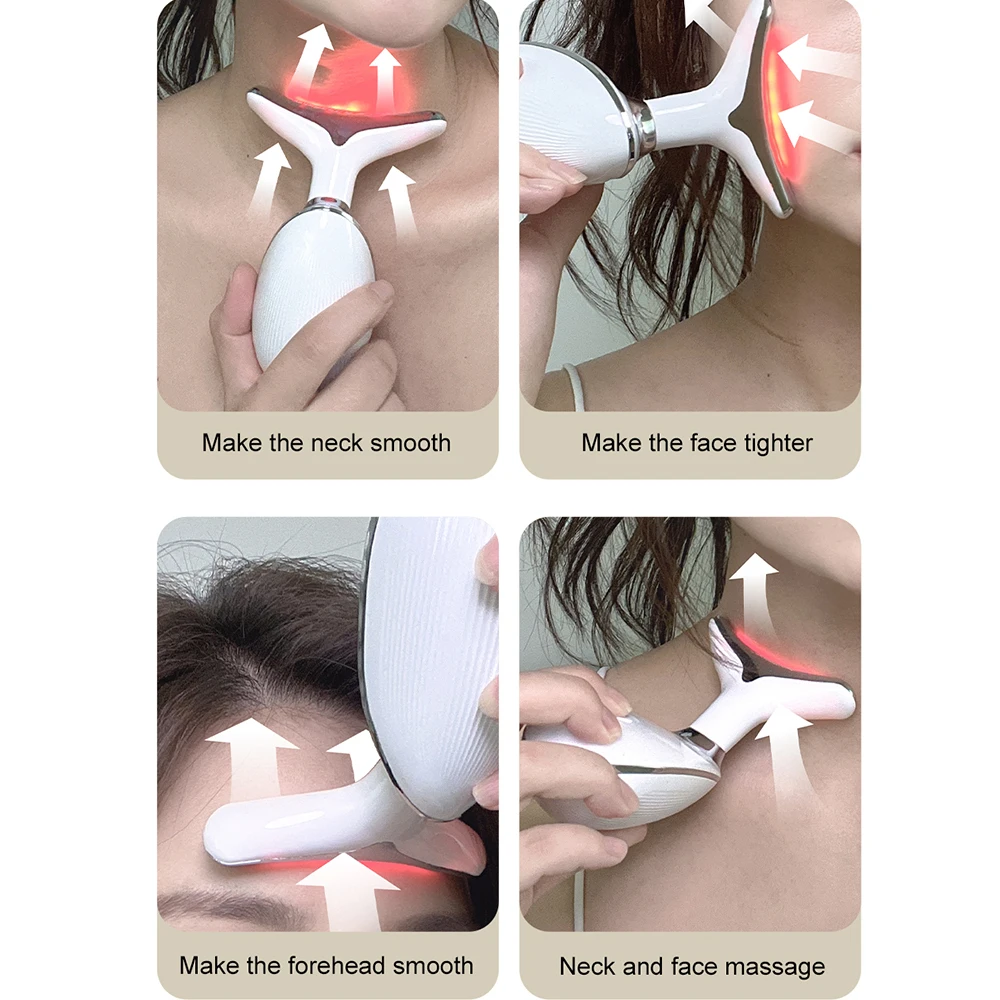 Heated Dolphin Design Face and Neck Massager