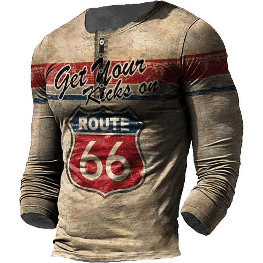  Ƽ  ư ž Ƽ, USA Route 66  ׷ 3D Ʈ Ƽ,   Ƿ, 5XL 